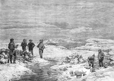 The American Franklin Search Expedition - grave of Lt. John Irving, R.N., 1881. Creator: Unknown.