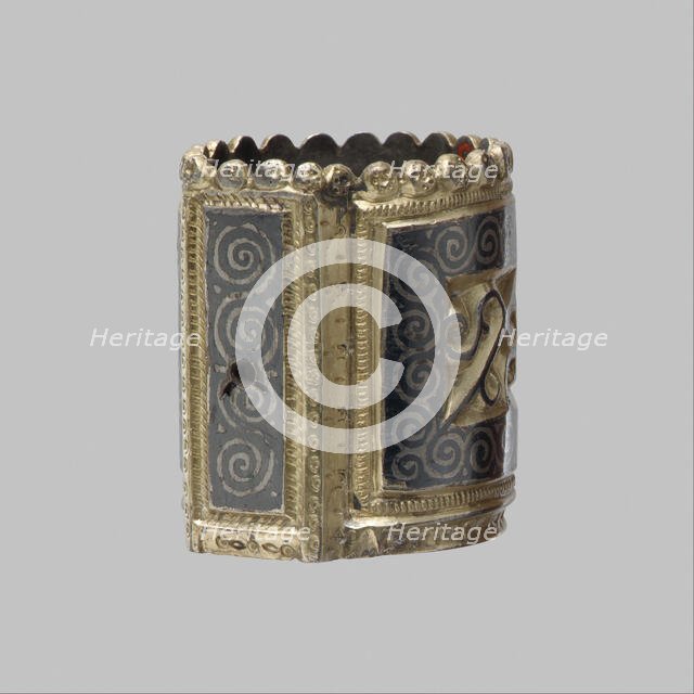 Mount for Spear Shaft, Late Roman, ca. 400. Creator: Unknown.