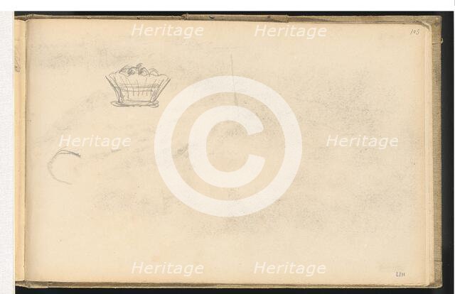 Basket, 1877/1900. Creator: Paul Cezanne.