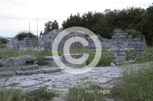 Archaeological ruins, ancient city of Salona, Solin, Coatia, 2018.  Creator: Unknown.