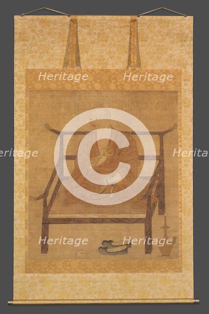 Portrait of Kobo Daishi (Kukai), 14th century. Creator: Unknown.