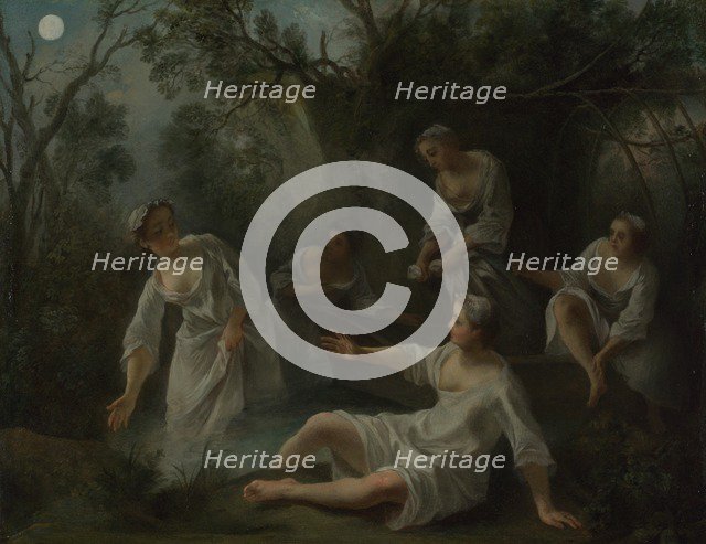 The Four Times of Day: Evening, c. 1740. Artist: Lancret, Nicolas (1690-1743)