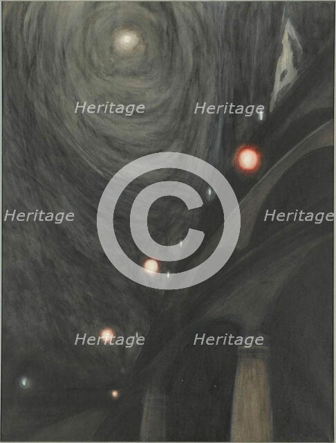 Moonlight and Light, c. 1909. Creator: Spilliaert, Léon (1881-1946).
