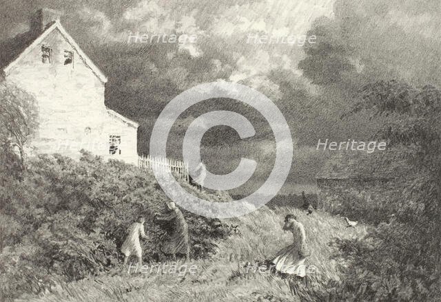 Nue avec Chignon (Nude with Chignon), about 1893. Creator: Armand Seguin.