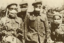 Early gas masks, First World War, 1915, (1935). Creator: Unknown.