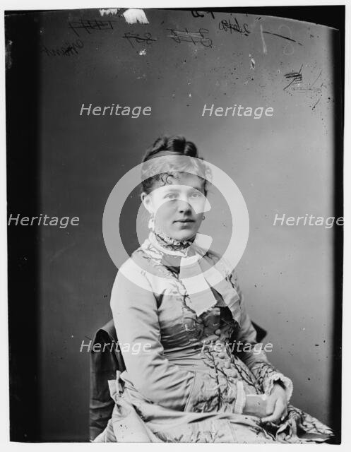Sartoris, Mrs. Algernon (Nellie Grant), between 1870 and 1880. Creator: Unknown.