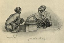 Money[lender?], Kandy, Ceylon, 1898. Creator: Christian Wilhelm Allers.