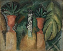 Statue with two vases (La Statue aux deux vases), 1908. Creator: Dufy, Raoul (1877-1953).