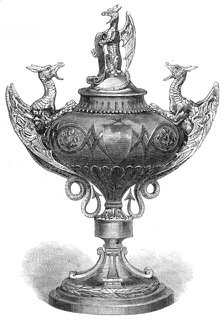 Dragon Cup of the St. George's Rifle Volunteer Corps, 1865. Creator: Unknown.