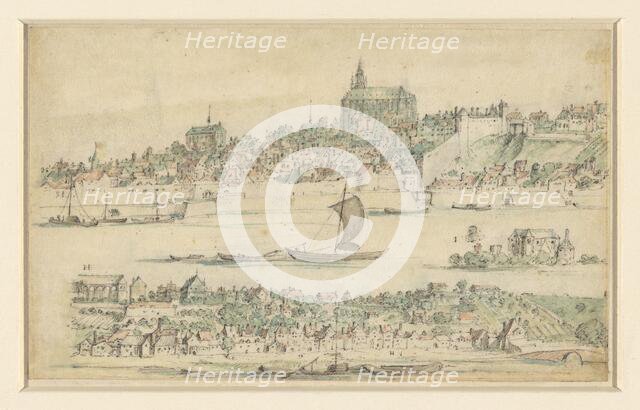 City on the Loire, 1600-1650. Creator: Anon.