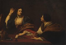 Martha Scolding Her Vain Sister Mary Magdalene, 17th century. Creator: Unknown.