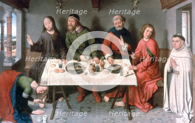 'Christ in the House of Simon', 1440's. Artist: Dieric Bouts
