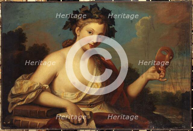 Allegory of comedy, 1856. Creator: Edmond Collignon.