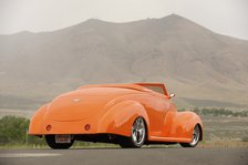 Ford Custom Orange Crush 1939. Artist: Simon Clay.