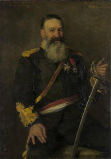 Piet J. Joubert (1831-1900), Commandant-General of the South African Republic, 1890.  Creator: Thérèse Schwartze.
