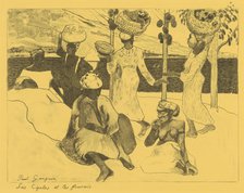The Grasshoppers and the Ants: A Souvenir of Martinique, from the Volpini Suite: Dessins l..., 1889. Creator: Paul Gauguin.
