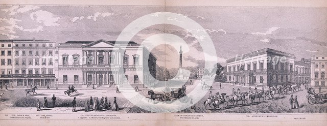 Panorama of London, 1849. Artist: George C Leighton