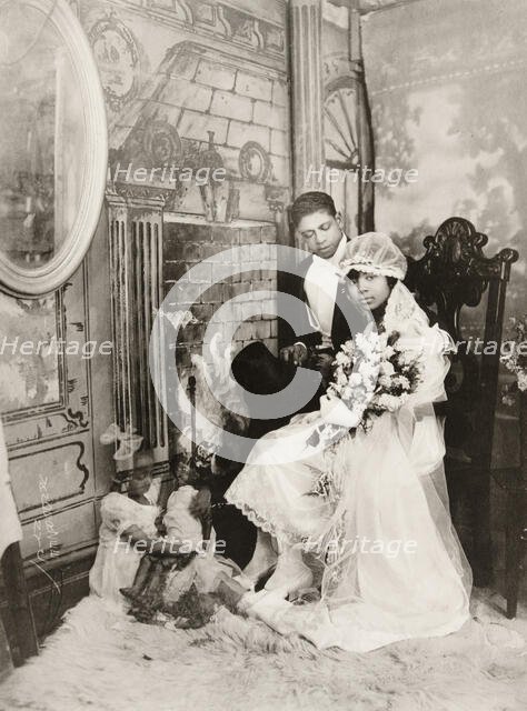 Wedding Day, Harlem, 1926, Printed 1974. Creator: James Van Der Zee.