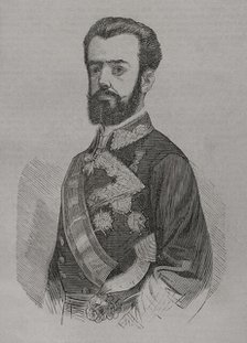 Amadeo I of Spain, (1845-1890), King of Spain from January 2, 1871 to February 11, 1873 (1871).  Creator: Unknown.