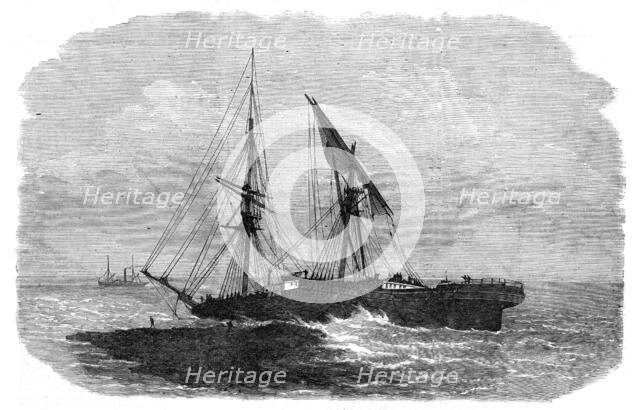 Wreck of the Young Australia on Moreton Island, Queensland, 1872. Creator: Unknown.