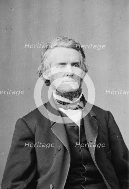 Governor William Dennison of Ohio, between 1855 and 1865. Creator: Unknown.