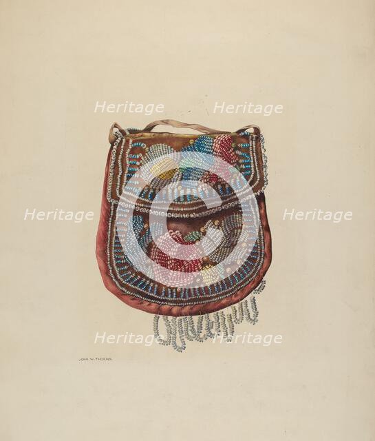 Bag, c. 1941. Creator: John Thorsen.