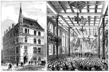 The City of London College: new building in White-Street; the Prince and Princess of Wales, 1883. Creator: Unknown.