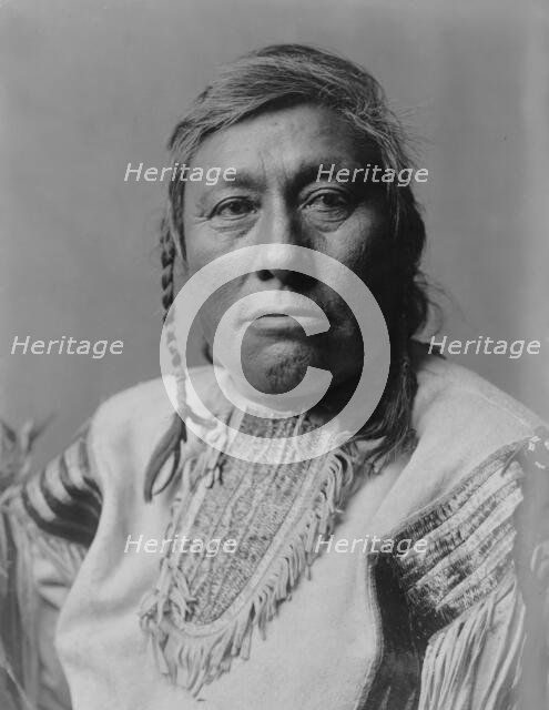 Long Time Dog, c1908. Creator: Edward Sheriff Curtis.