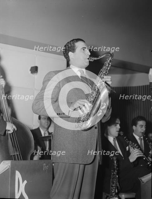 Portrait of Dick Stabile, New York, N.Y., 1946. Creator: William Paul Gottlieb.