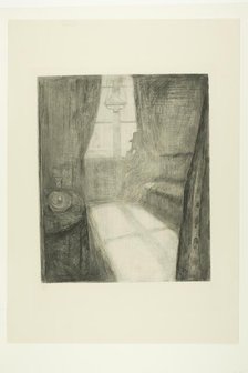 Moonlight. Night in St Cloud, 1895. Creator: Edvard Munch.