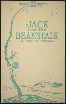 Jack and the Beanstalk 2, New York, [1930s]. Creator: Unknown.
