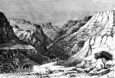 The Egueri Gorge, North Africa, 1895. Artist: Unknown