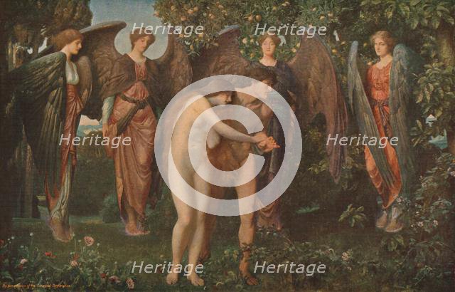 'The Expulsion of Adam and Eve from Eden', 1897, (c1930).  Creator: Arthur Trevethin Nowell.