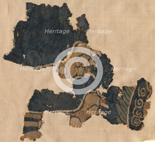 Fragment, probably from a large hanging, 900s - 1000s. Creator: Unknown.