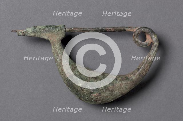 Boat-Shaped Fibula, 900-700 BC. Creator: Unknown.