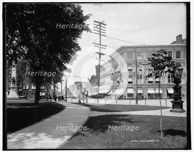 Main St., Binghamton, N.Y., between 1890 and 1901. Creator: Unknown.