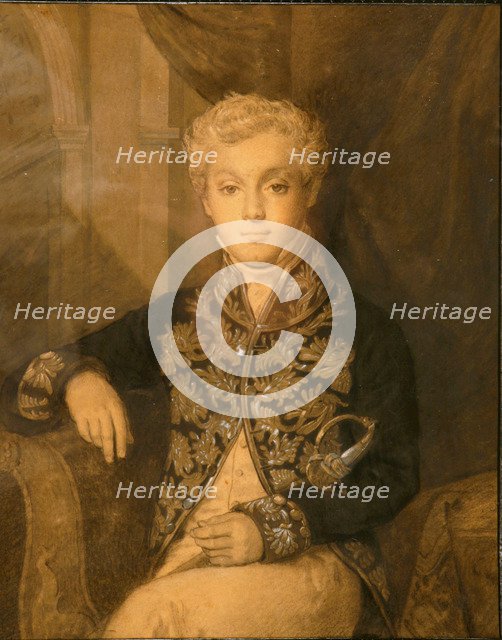 Portrait of Prince Lopukhin, 1800s.