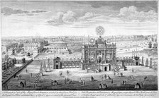 Green Park, Westminster, London, 1749. Artist: Anon