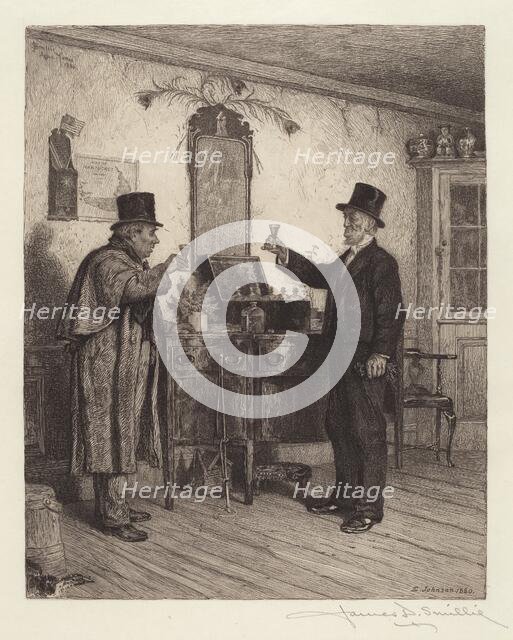 A Glass with the Squire, 1886. Creator: James David Smillie.