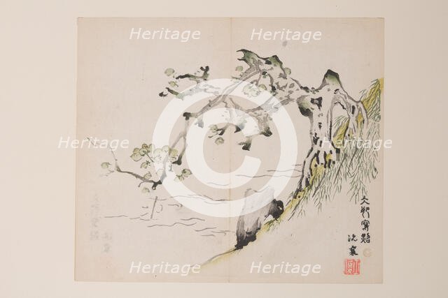 Page from Shi Zhu Zhai. Creator: Unknown.