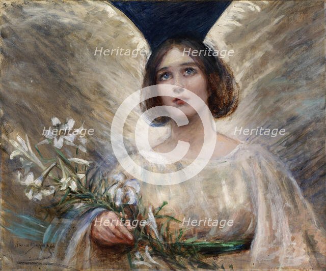 Easter Lilies, late 19th-early 20th century. Creator: Alice Pike Barney.