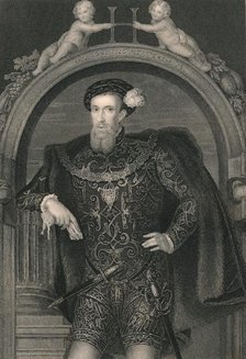 'Henry Howard, Earl of Surrey', c1546, (early-mid 19th century).  Creator: John Cochran.