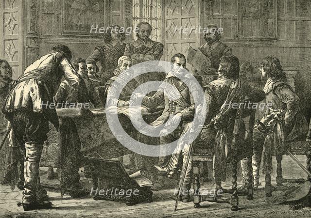 'Wallenstein and Tilly Holding a Council of War, 1626', (1890). Creator: Unknown.