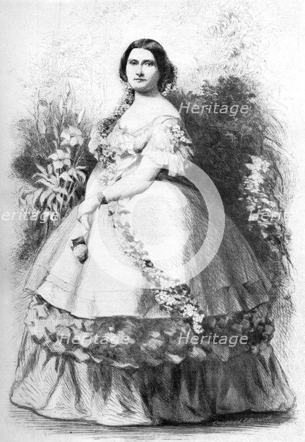 Harriet Lane (1830-1903), 19th century (1908). Artist: Unknown