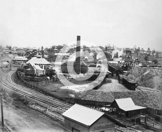 Gympie Phoenix Prospector mine, 1894. Creator: Poul C Poulsen.