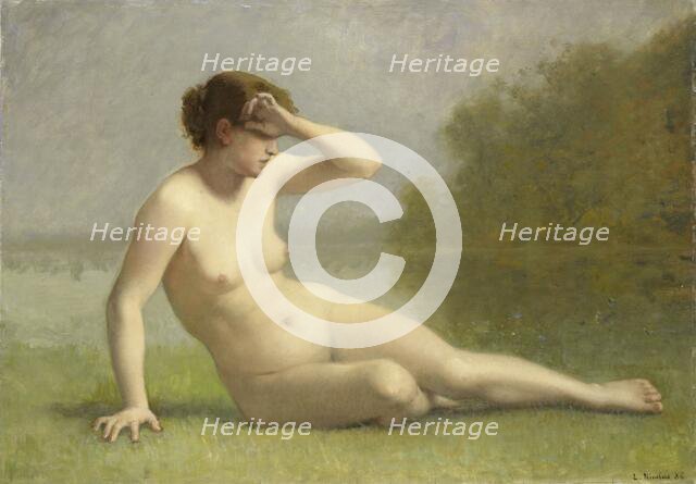 Nimf, 1886. Creator: L Nicolas.