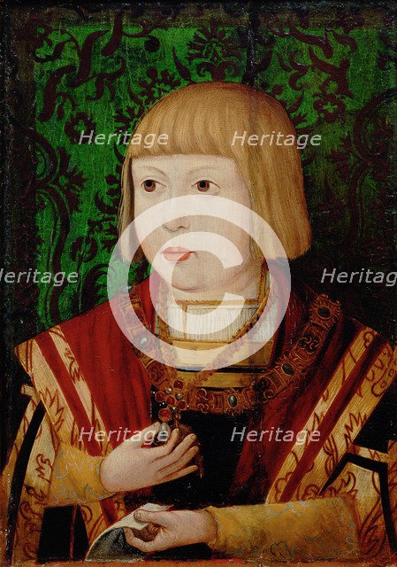 Emperor Ferdinand I (1503-1564) at the age of ten or twelve years, c. 1520. Artist: Anonymous  