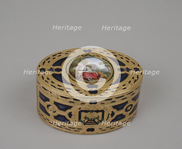 Snuffbox, 1763-64. Creator: Claude Perron.