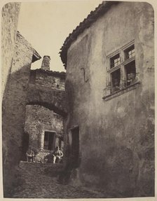 View of a Village, late 1850s. Creator: Domini (French, 1829-1895).