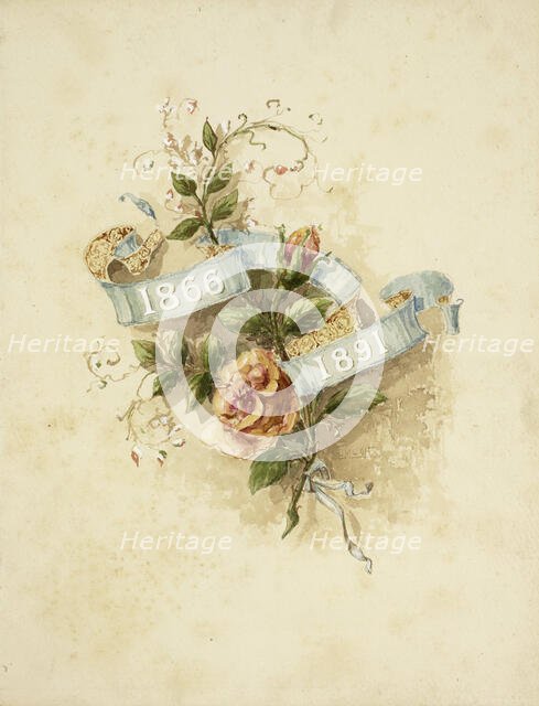 Liber Amicorum of the van Tienhoven-Hackes, 1891. Creator: Johannes Matthijs Lion.